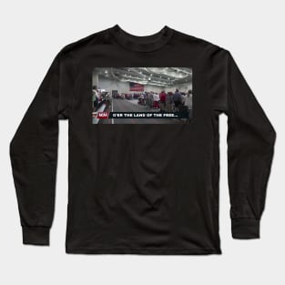 O'er The Land Of The Free Long Sleeve T-Shirt